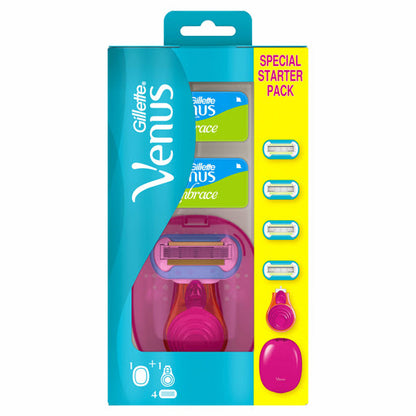 Gillette Venus Shaving Razor With Blades 4 Pieces