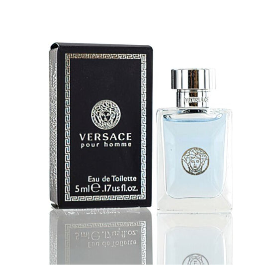 Mini Travel Versace Pour Homme Eau De Toilette For Men 5ml