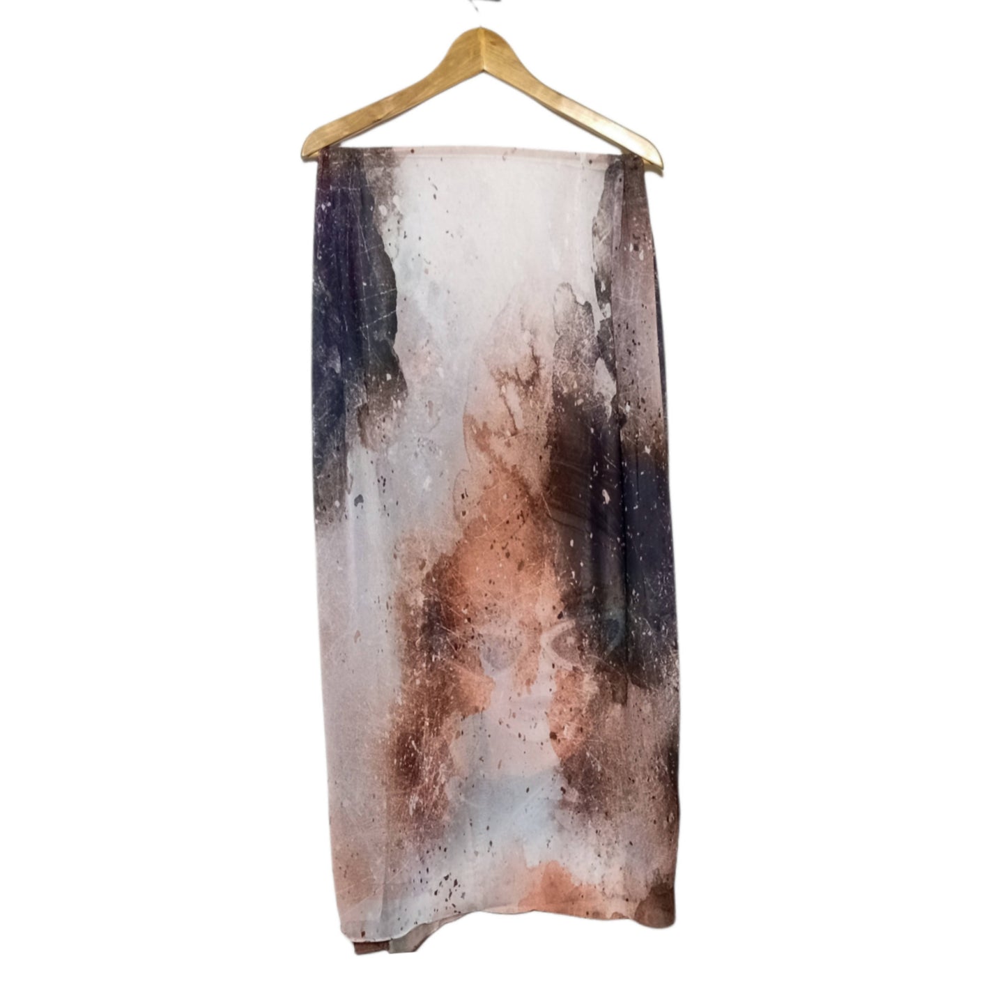 Crepe Chiffon Veil - Multi Color Chiffon Scarf 1010