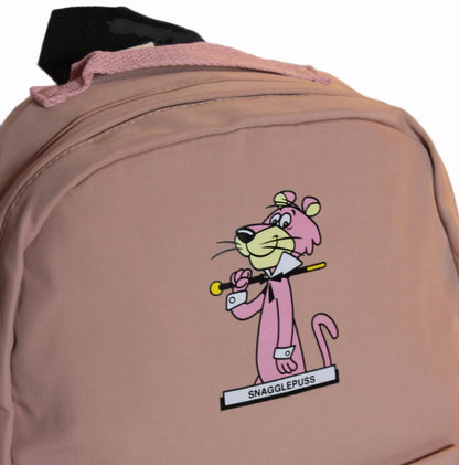 حقيبة ظهر مضادة للماء النمر الوردي