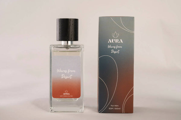 AURA Waves From Desert Eau De Parfum For Men 100ml Inspired By Dior Sauvage
