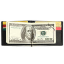 Mens Leather Bifold Money Clip Wallet Rahala RA110