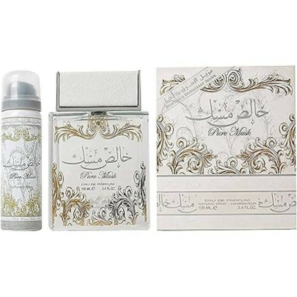 Lattafa Khalis Pure Musk Eau De Parfum For Unisex 100ml inspired by Prada Candy Kiss