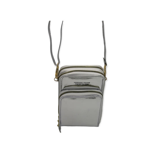 Forever young mini cross bag metalic silver - metalic silver - metalic silver - metalic silver